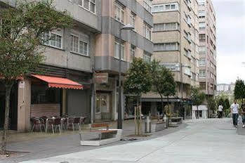 Hostal Liste Station La Coruña Esterno foto